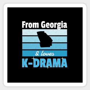 From Georgia and loves K-Drama outline of state Sticker